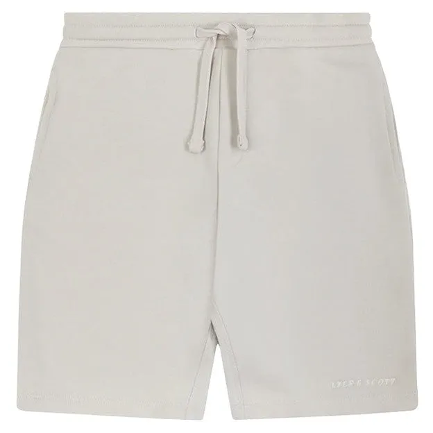 Lyle and Scott Kids Script Embroidered Sweat Short Cove